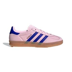 Adidas Gazelle Indoor Clear Pink/Lucid Blue-Gum JI1371 Women's